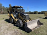 CATERPILLAR 420E BACKHOE LOADER WITH OROPS