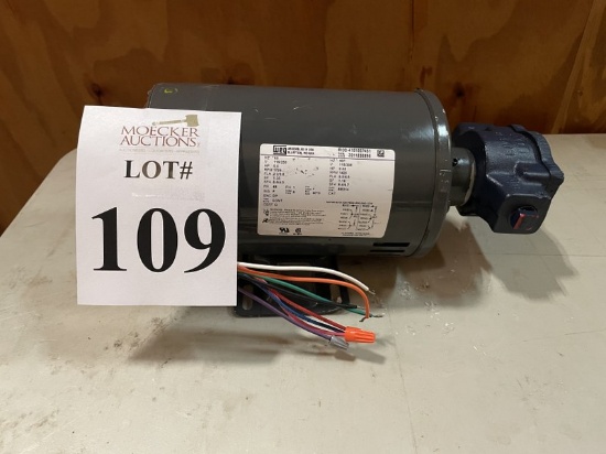 WEG 1/2 H.P. MOTOR, MODEL 4101007451, USED