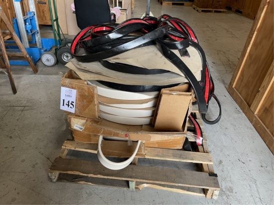 BOXES OF WHITE PEARL 2 1/2" CASE BUMPERS