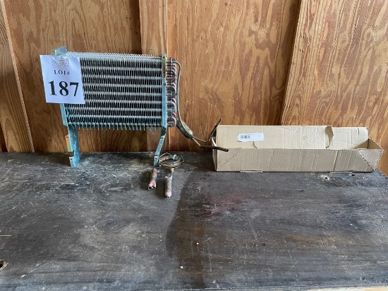 LOT CONSISTING OF EVAPORATOR