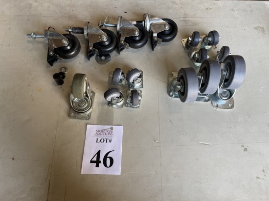 LOT CONSISTING OF HEAVY DUTY CASTORS
