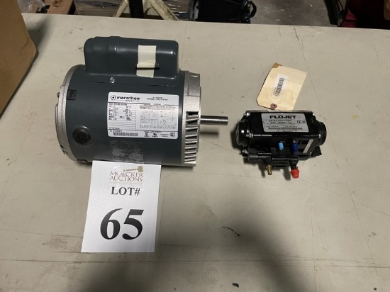 LOT CONSISTING OF MARATHON ELECTRIC MOTOR,