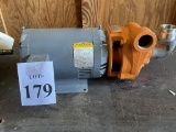 BALDOR INDUSTRIAL MOTOR 7 1/2 H.P., 3 PHASE