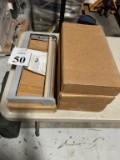 LOT CONSISTING OF BUTCHER PAPER CUTTERS,