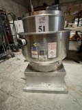 GREENHECK VENTILATION EXHAUST FAN, CENTRIFUGAL