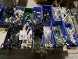 LOT CONSISTING OF DISPLAY CASE PLUGS AND SOCKETS