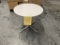 *NEW IN BOX* DAVIS DY-2000, END TABLE WITH ROUND LAMINATE TOP