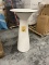 *NEW IN BOX*WHITE GABER ROLLER TABLE