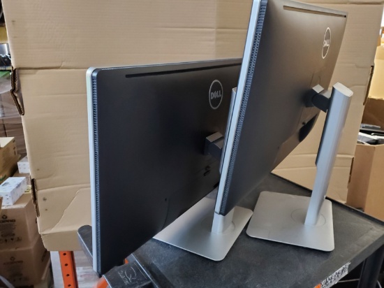 DELL 27" MONITORS ON STAND