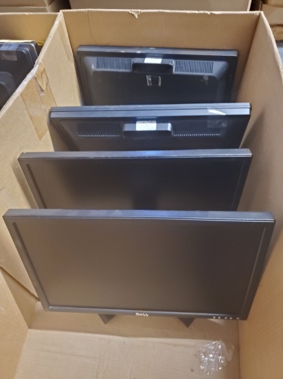 ASSORTED HP 22" MONITORS ON STAND