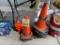LOT CONSISTING OF ASSORTED WARNING CONES