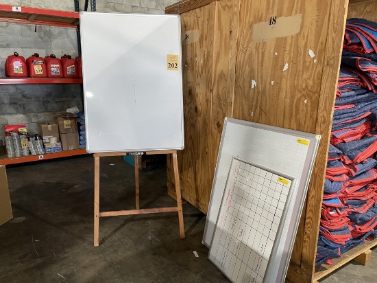LOT CONSISTING OF (3) ASSORTED DRY ERASE BOARDS