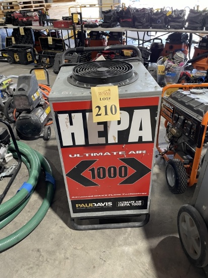 JON DON HEPA ULTIMATE AIR 1000, MODEL F661