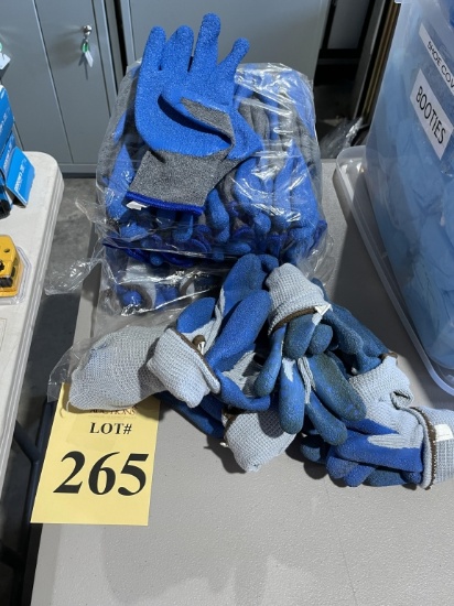 LOT CONSISTING OF RUBBER SURE GRIP GLOVES