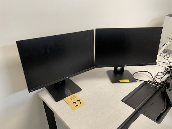 HP 24" MONITORS (MATCHING)