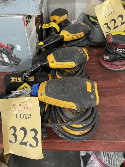 DEWALT PALM SANDERS, MODEL DWE6423