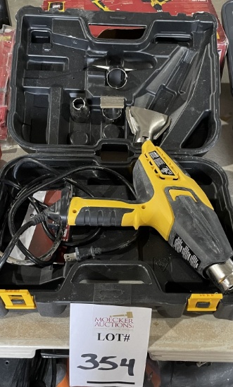 WAGNER HEAT GUN MODEL FURNO 750 IN HARD CASE