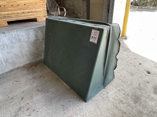 DOOR CANOPY, MEASURES 54" W X 22" H X 36" D