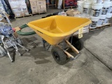 TRUE TEMPER DUAL WHEEL BARREL