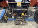 DEWALT TOOL CHEST WITH ASSORTED HAND TOOLS