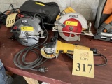 ASSORTED POWER TOOLS