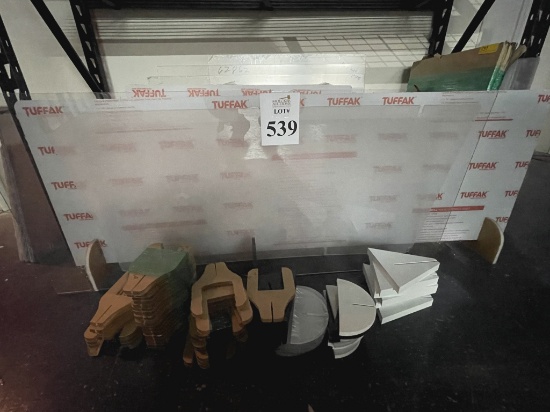 LOT CONSISTING OF PLEXIGLAS SNEEZE GUARDS