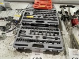 LOT ASSORTED SOCKET AND DRILL BIT SETS