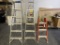 ASSORTED SIZED LADDERS