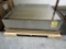 MUSEUM SQUARE GLASS TOP COFFEE TABLE