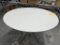 ROUND TABLE WITH CHROME BASE