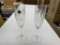 CRYSTAL CHAMPAGNE FLUTES IN SETS OF 2