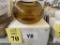 MEDIUM GOLD PEBBLE VASES, NEW IN BOX
