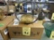 VOILA TABLE LAMP, AMBER, BY & COSTA LIGHT & MORE