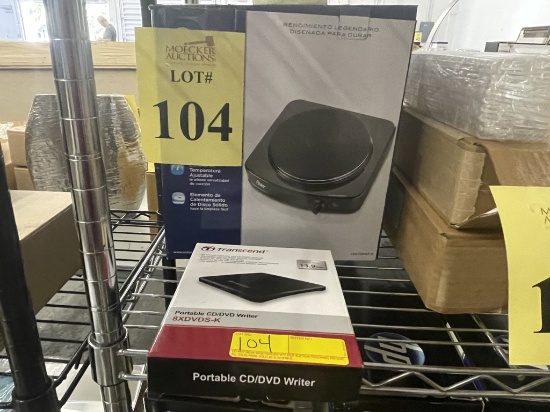 LOT CONSISTING OF OSTER SOLID SINGLE CD BURNER