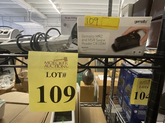 LOT CONSISTING OF ASSORTED CARD SCANNERS