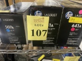 LOT CONSISTING OF (9) ASSORTED TONERS