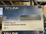 TP-LINK 16 PORT DESKTOP/RACKMOUNT SWITCHES