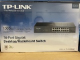 TP-LINK 16 PORT DESKTOP/RACKMOUNT SWITCHES