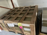 MUSEUM SQUARE GLASS TOP COFFEE TABLE