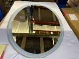 CRYSTAL CLEAR LIGHTED OVAL MIRROR