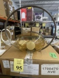 VOILA TABLE LAMP, AMBER, BY & COSTA LIGHT & MORE