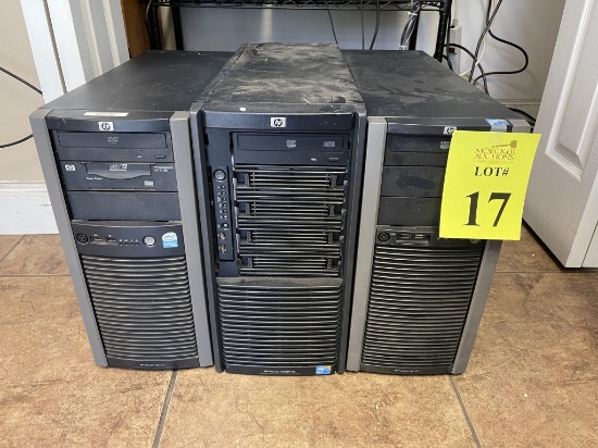 VARIOUS HP SERVERS