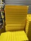 YELLOW PLASTIC STORAGE/ORGANIZER BINS
