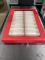 CASES OF RED MIRA-FLEX DISPLAY CASES