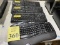 ASSORTED KEY BOARDS, (3) CORDED, (1) WIRELESS