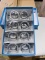 BOXES OF ADJUSTABLE OPTICAL TRIAL LENS FRAMES