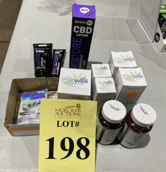 LOT CONSISTING OF CBD/FULL SPECTRUM HEMP PRODUCTS