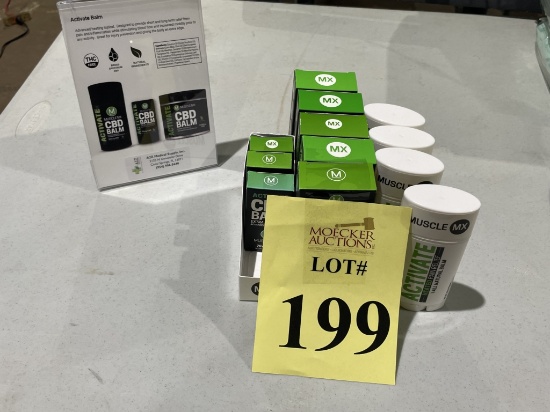 LOT CONSISTING OF ACTIVATE MUSCLE MX CBD BALMS