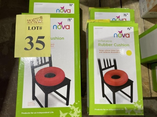 NOVA INFLATABLE RUBBER CUSHIONS (NEW)