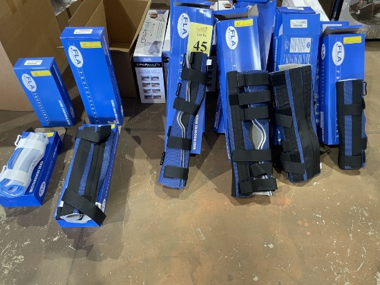 ASSORTED FLA ORTHOPEDICS KNEE IMMOBILIZERS